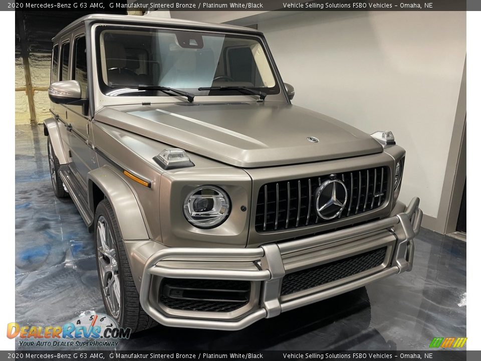 2020 Mercedes-Benz G 63 AMG G Manufaktur Sintered Bronze / Platinum White/Black Photo #17