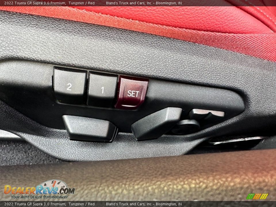 2022 Toyota GR Supra 3.0 Premium Tungsten / Red Photo #8