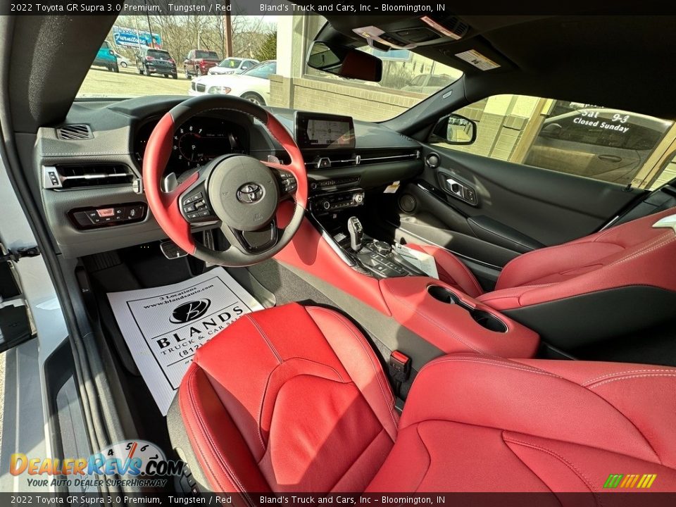 Front Seat of 2022 Toyota GR Supra 3.0 Premium Photo #10