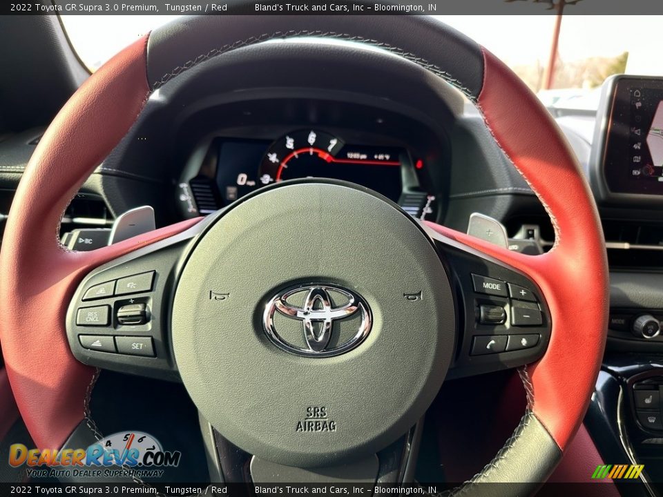 2022 Toyota GR Supra 3.0 Premium Steering Wheel Photo #12