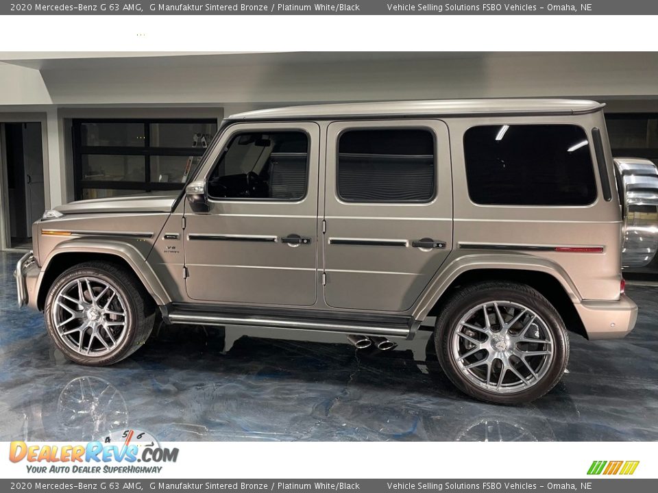 2020 Mercedes-Benz G 63 AMG G Manufaktur Sintered Bronze / Platinum White/Black Photo #25