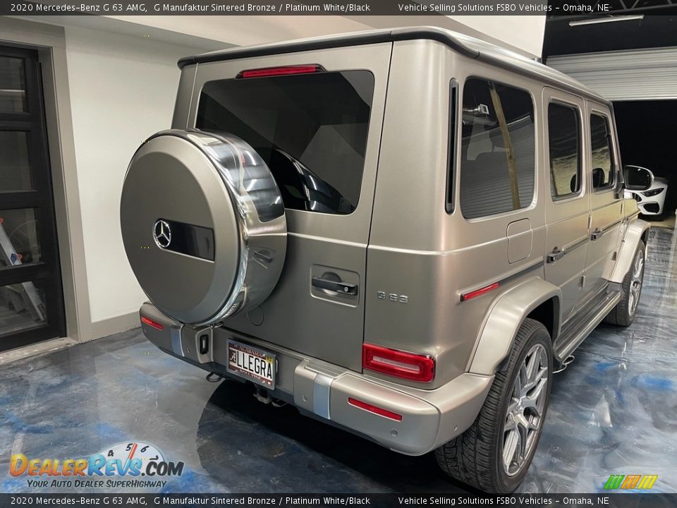 2020 Mercedes-Benz G 63 AMG G Manufaktur Sintered Bronze / Platinum White/Black Photo #26