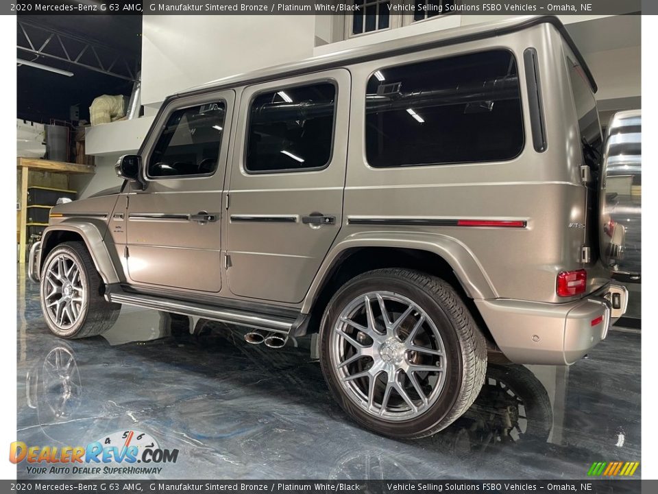 2020 Mercedes-Benz G 63 AMG G Manufaktur Sintered Bronze / Platinum White/Black Photo #27