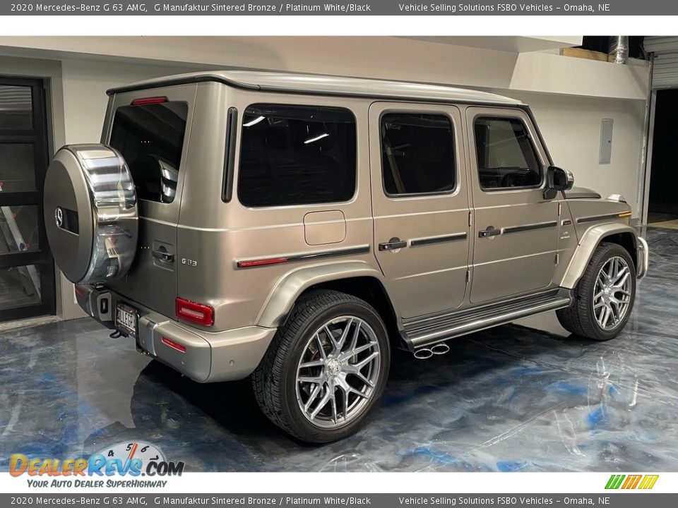 2020 Mercedes-Benz G 63 AMG G Manufaktur Sintered Bronze / Platinum White/Black Photo #30