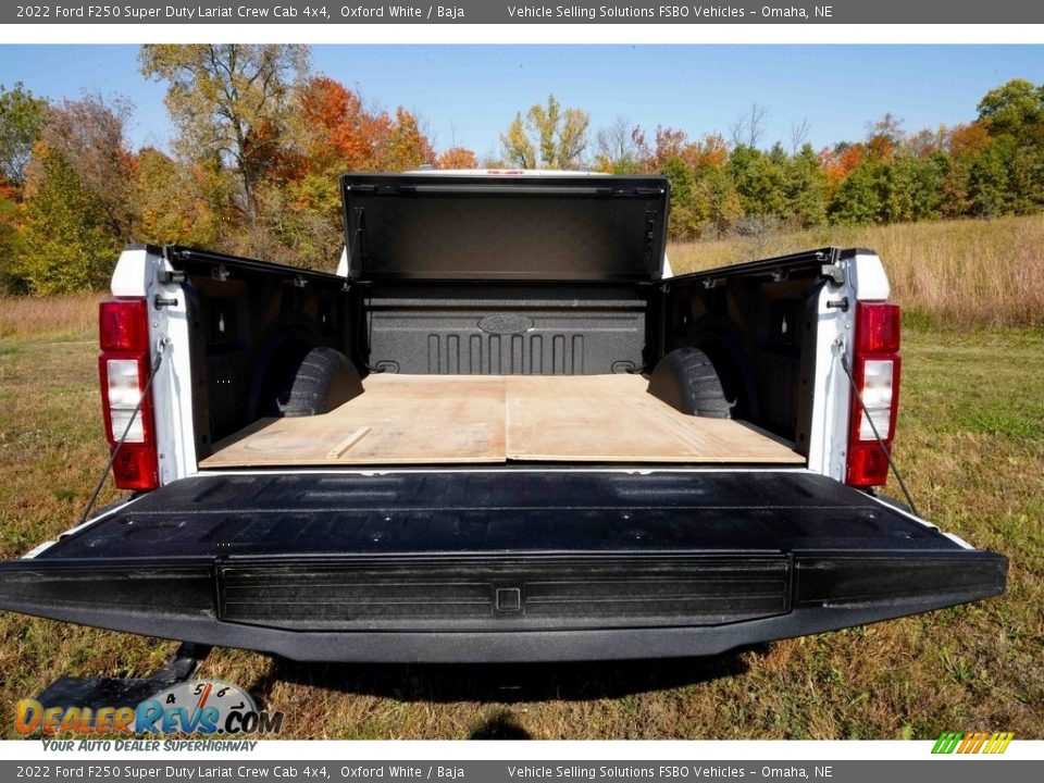 2022 Ford F250 Super Duty Lariat Crew Cab 4x4 Oxford White / Baja Photo #6