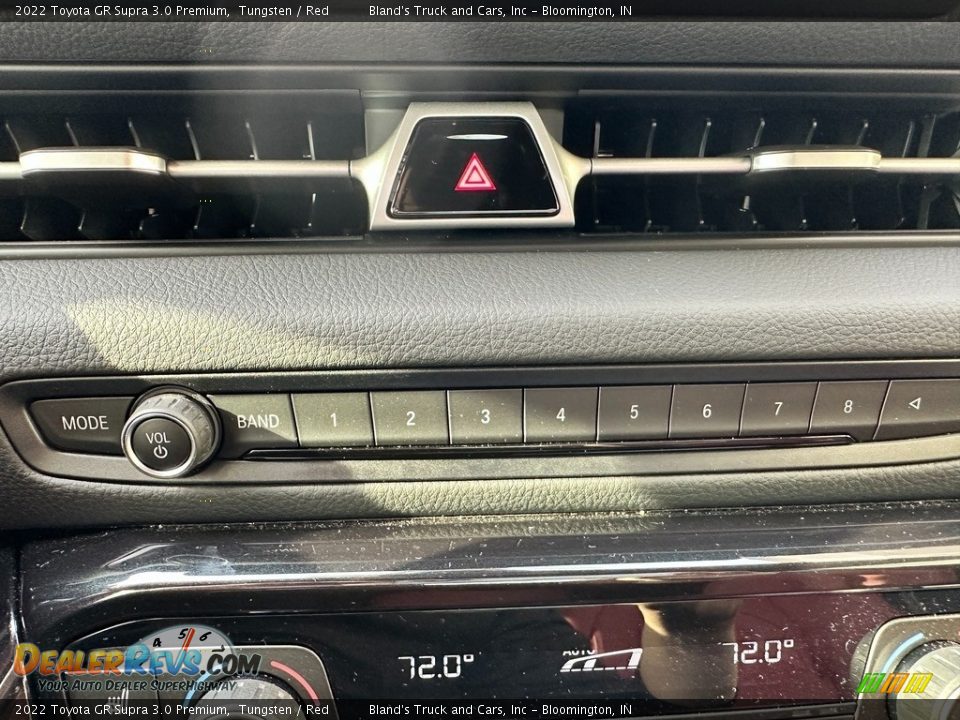 2022 Toyota GR Supra 3.0 Premium Tungsten / Red Photo #27