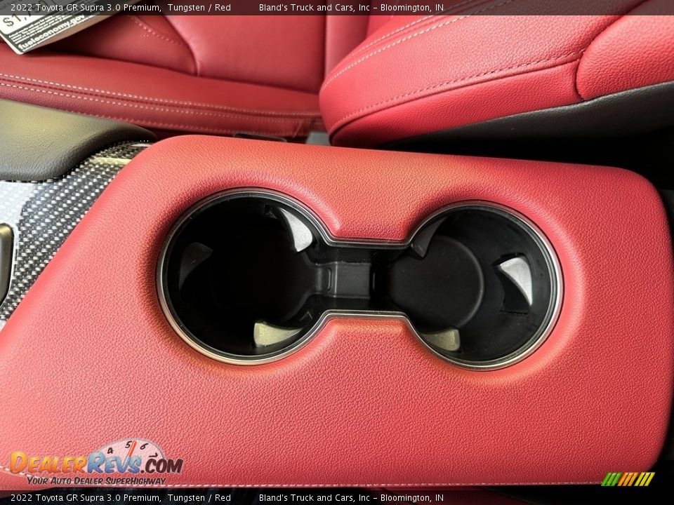 2022 Toyota GR Supra 3.0 Premium Tungsten / Red Photo #33