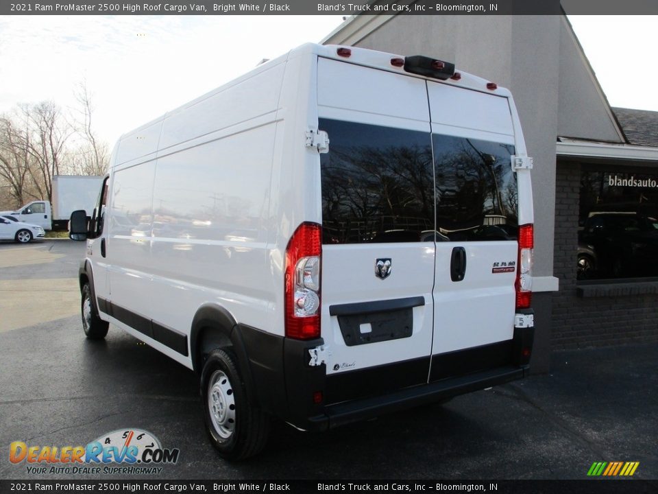 2021 Ram ProMaster 2500 High Roof Cargo Van Bright White / Black Photo #3