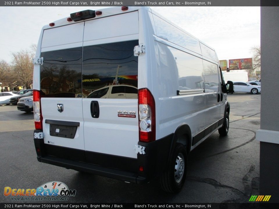 2021 Ram ProMaster 2500 High Roof Cargo Van Bright White / Black Photo #4