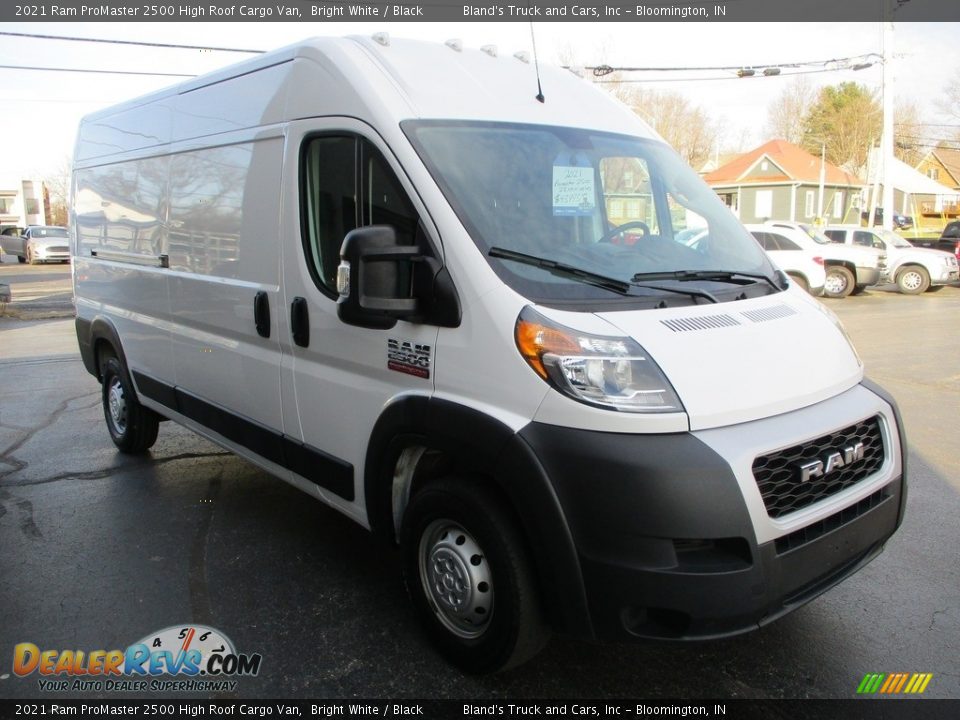 2021 Ram ProMaster 2500 High Roof Cargo Van Bright White / Black Photo #5