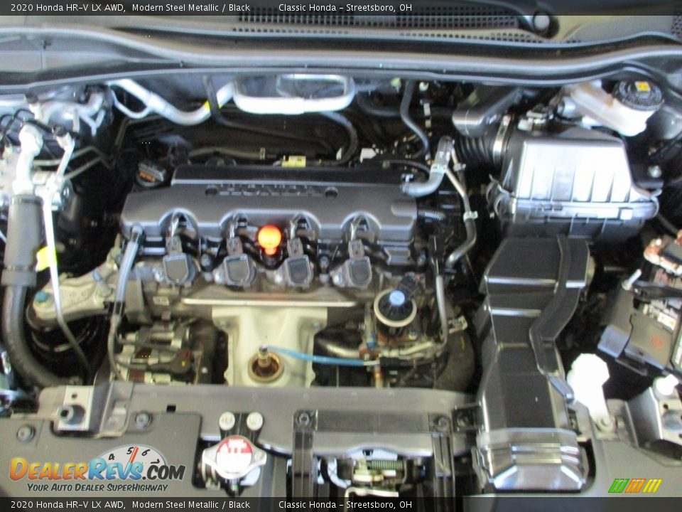 2020 Honda HR-V LX AWD Modern Steel Metallic / Black Photo #13
