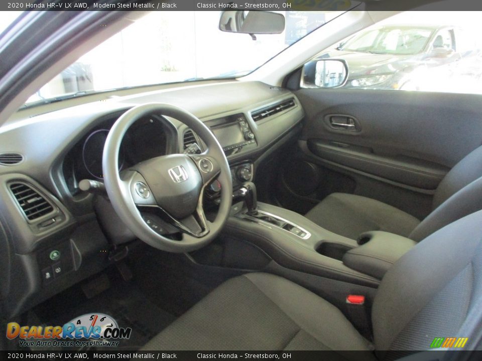 2020 Honda HR-V LX AWD Modern Steel Metallic / Black Photo #15