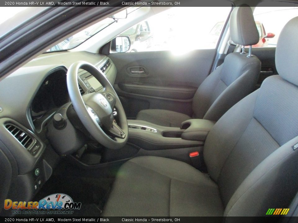 2020 Honda HR-V LX AWD Modern Steel Metallic / Black Photo #16