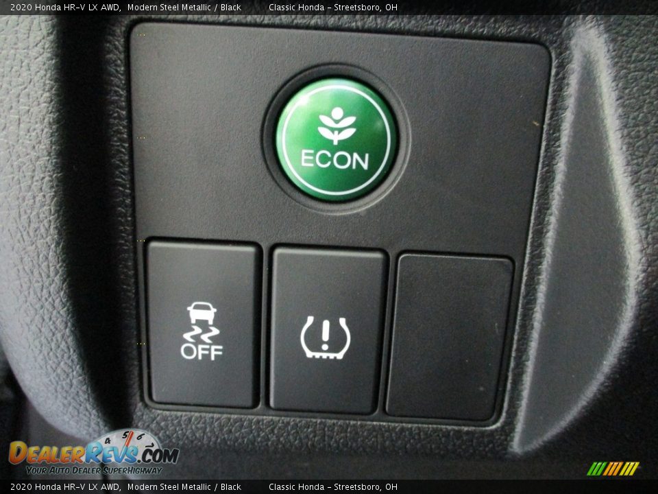 2020 Honda HR-V LX AWD Modern Steel Metallic / Black Photo #17