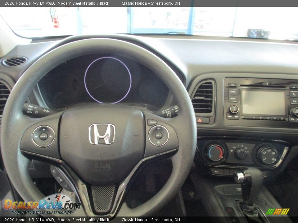 2020 Honda HR-V LX AWD Modern Steel Metallic / Black Photo #18