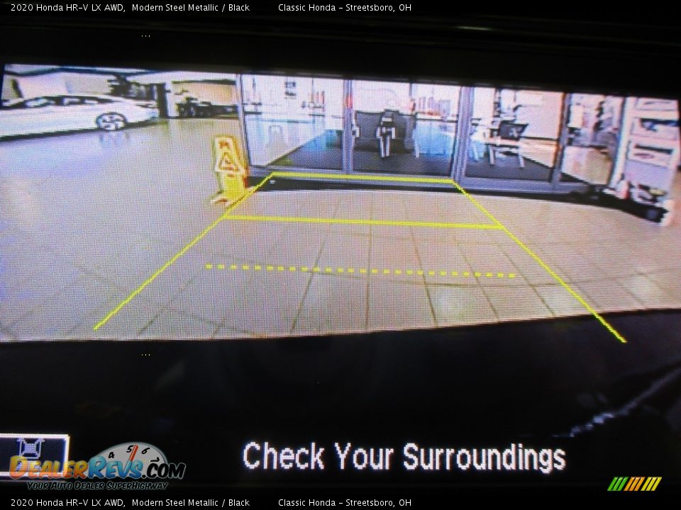 2020 Honda HR-V LX AWD Modern Steel Metallic / Black Photo #22