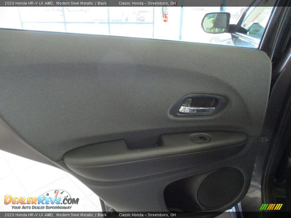 2020 Honda HR-V LX AWD Modern Steel Metallic / Black Photo #24