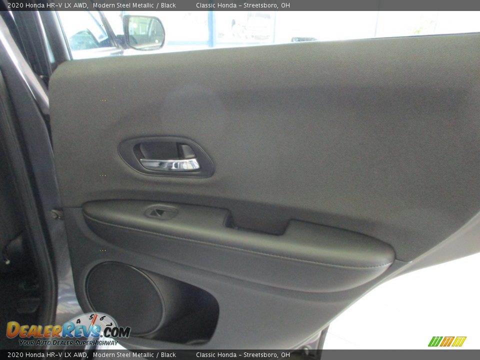 2020 Honda HR-V LX AWD Modern Steel Metallic / Black Photo #28