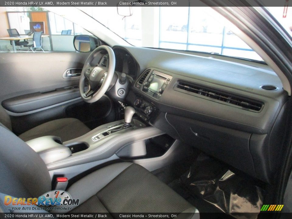 2020 Honda HR-V LX AWD Modern Steel Metallic / Black Photo #32