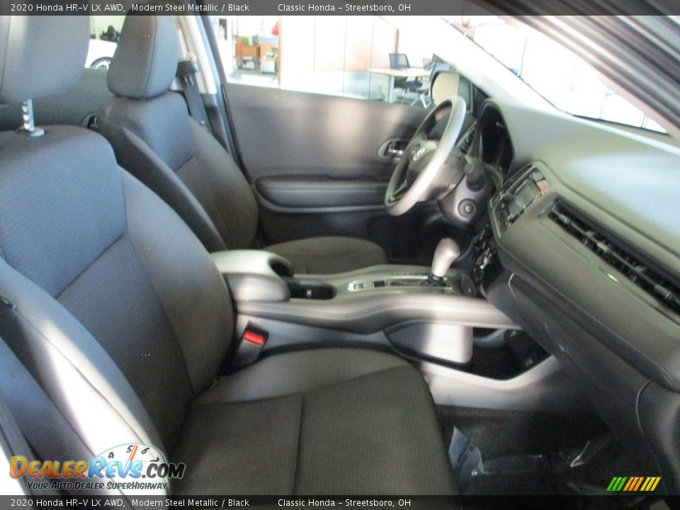 2020 Honda HR-V LX AWD Modern Steel Metallic / Black Photo #33