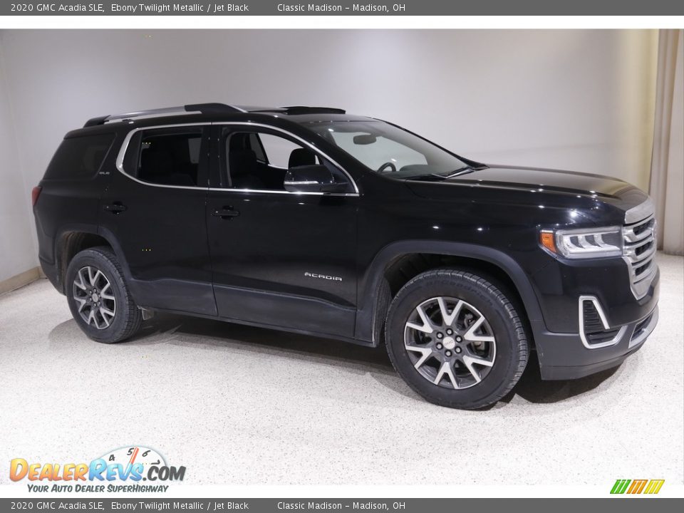 2020 GMC Acadia SLE Ebony Twilight Metallic / Jet Black Photo #1