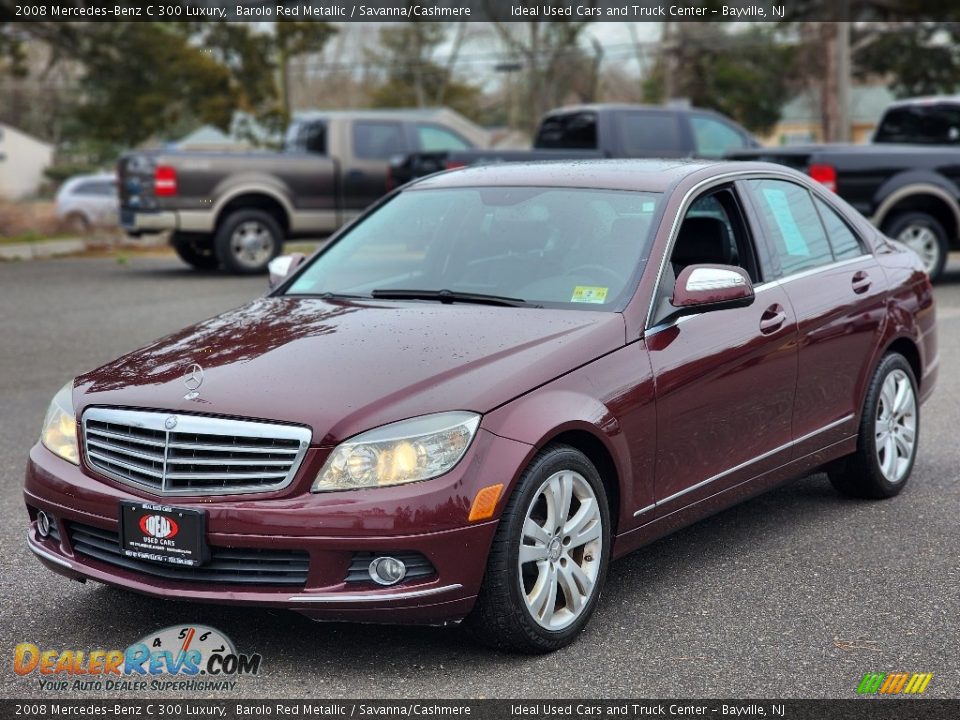 2008 Mercedes-Benz C 300 Luxury Barolo Red Metallic / Savanna/Cashmere Photo #1