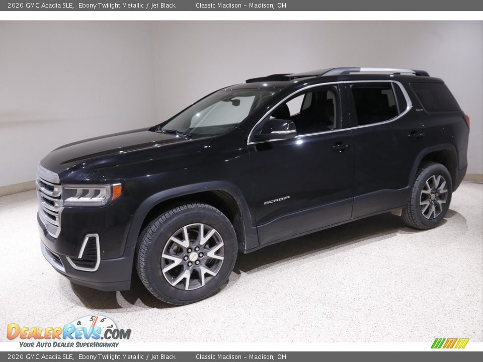 2020 GMC Acadia SLE Ebony Twilight Metallic / Jet Black Photo #3