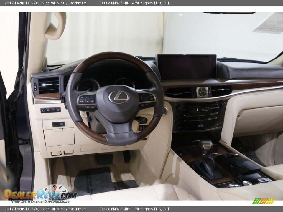 2017 Lexus LX 570 Nightfall Mica / Parchment Photo #6