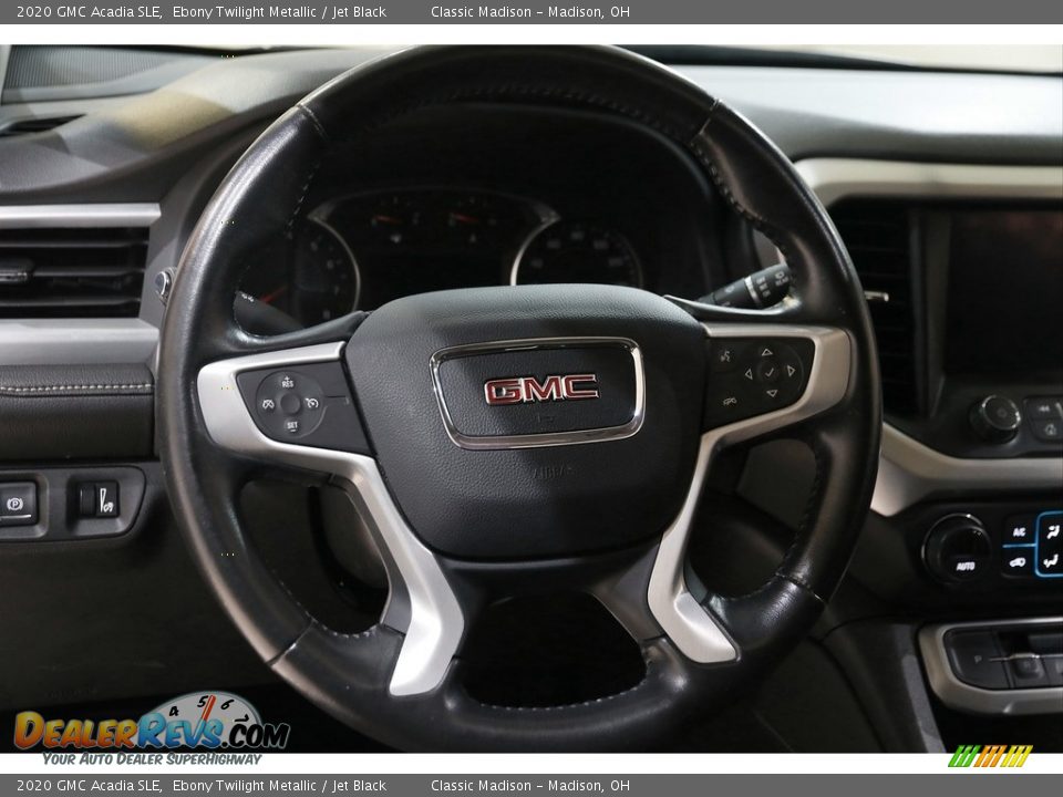 2020 GMC Acadia SLE Ebony Twilight Metallic / Jet Black Photo #7