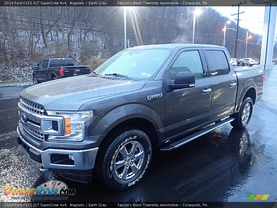 2019 Ford F150 XLT SuperCrew 4x4 Magnetic / Earth Gray Photo #7