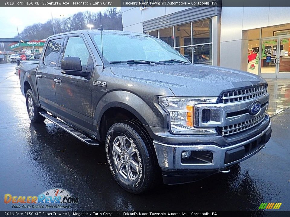 2019 Ford F150 XLT SuperCrew 4x4 Magnetic / Earth Gray Photo #9