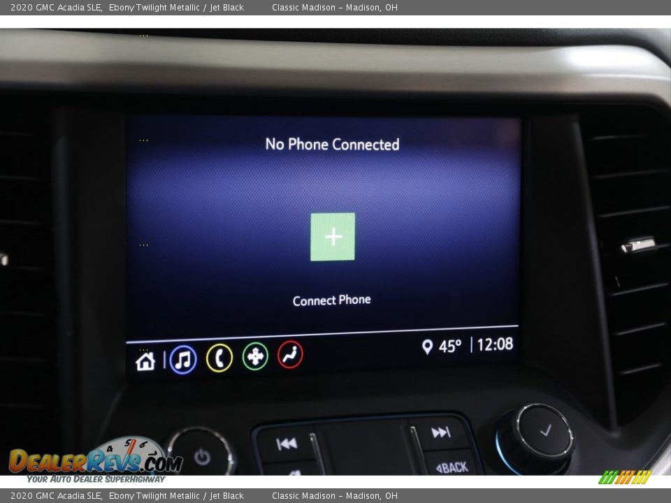 2020 GMC Acadia SLE Ebony Twilight Metallic / Jet Black Photo #11