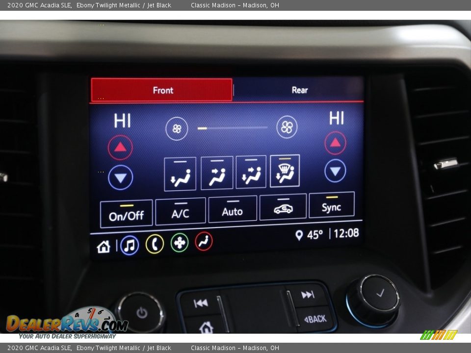 2020 GMC Acadia SLE Ebony Twilight Metallic / Jet Black Photo #12