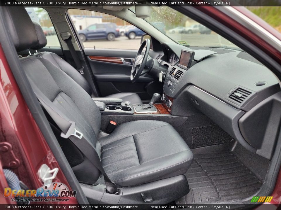 2008 Mercedes-Benz C 300 Luxury Barolo Red Metallic / Savanna/Cashmere Photo #12