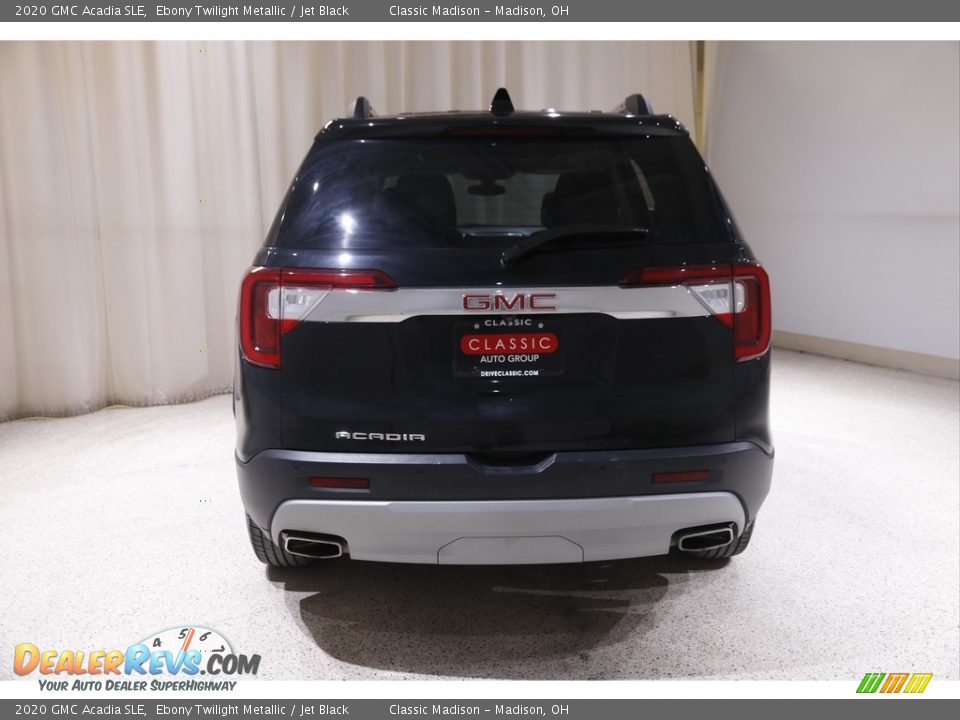 2020 GMC Acadia SLE Ebony Twilight Metallic / Jet Black Photo #20
