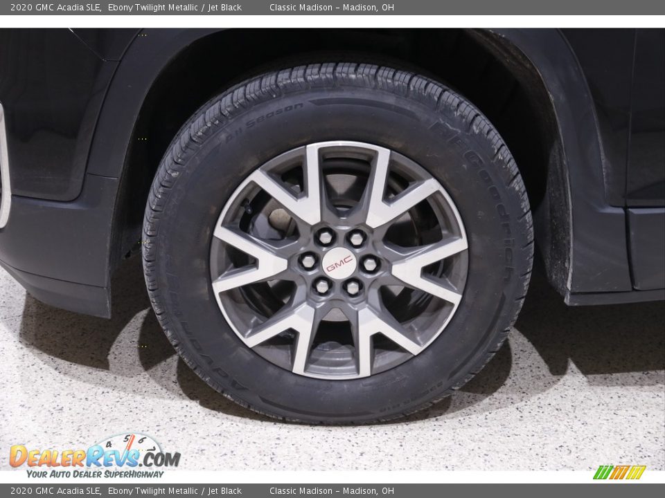 2020 GMC Acadia SLE Ebony Twilight Metallic / Jet Black Photo #22