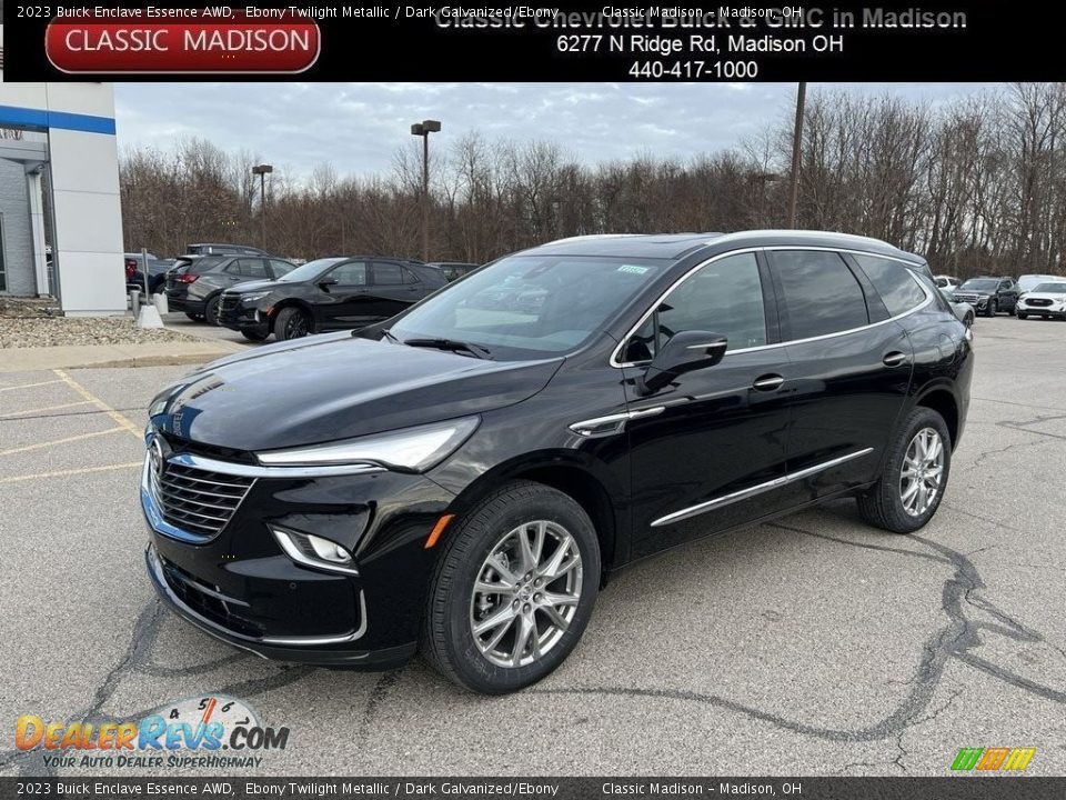 2023 Buick Enclave Essence AWD Ebony Twilight Metallic / Dark Galvanized/Ebony Photo #1