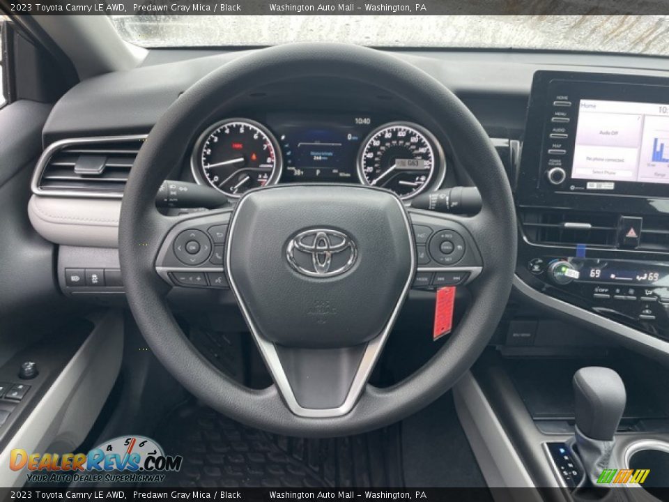 2023 Toyota Camry LE AWD Predawn Gray Mica / Black Photo #10