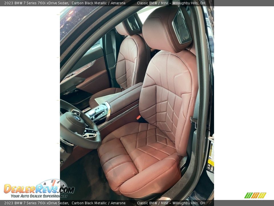 Amarone Interior - 2023 BMW 7 Series 760i xDrive Sedan Photo #4