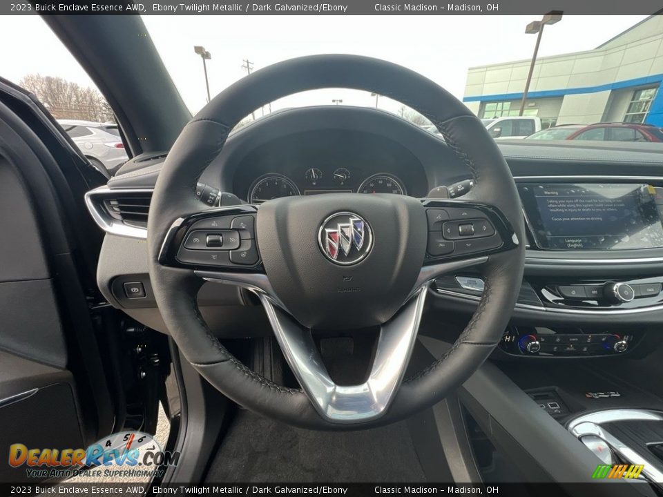 2023 Buick Enclave Essence AWD Ebony Twilight Metallic / Dark Galvanized/Ebony Photo #9