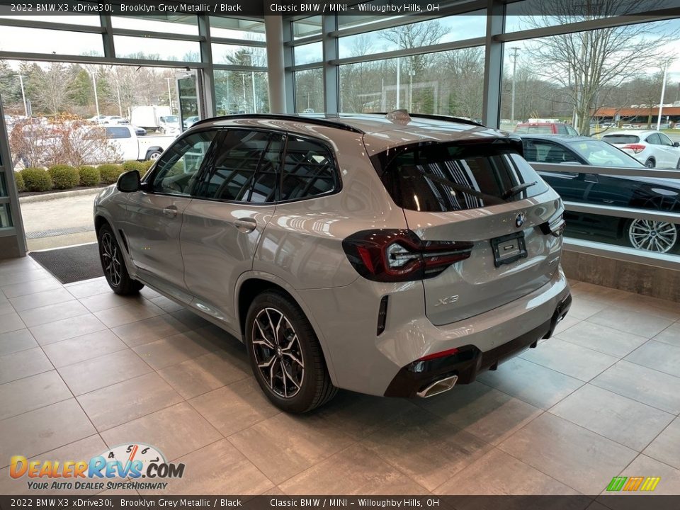 2022 BMW X3 xDrive30i Brooklyn Grey Metallic / Black Photo #2