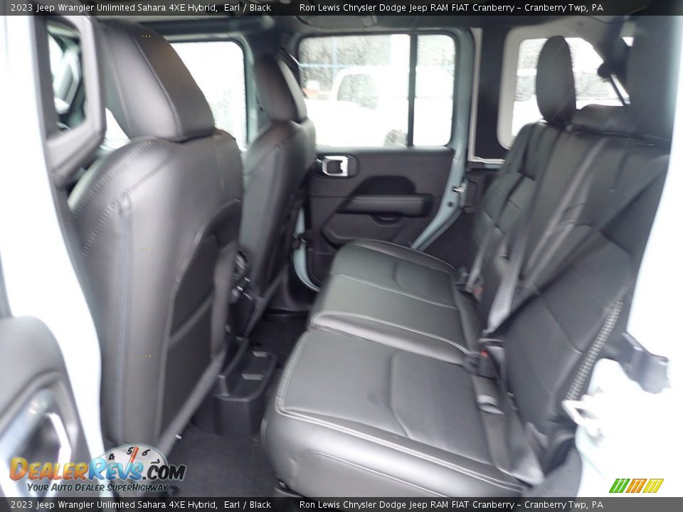 2023 Jeep Wrangler Unlimited Sahara 4XE Hybrid Earl / Black Photo #12