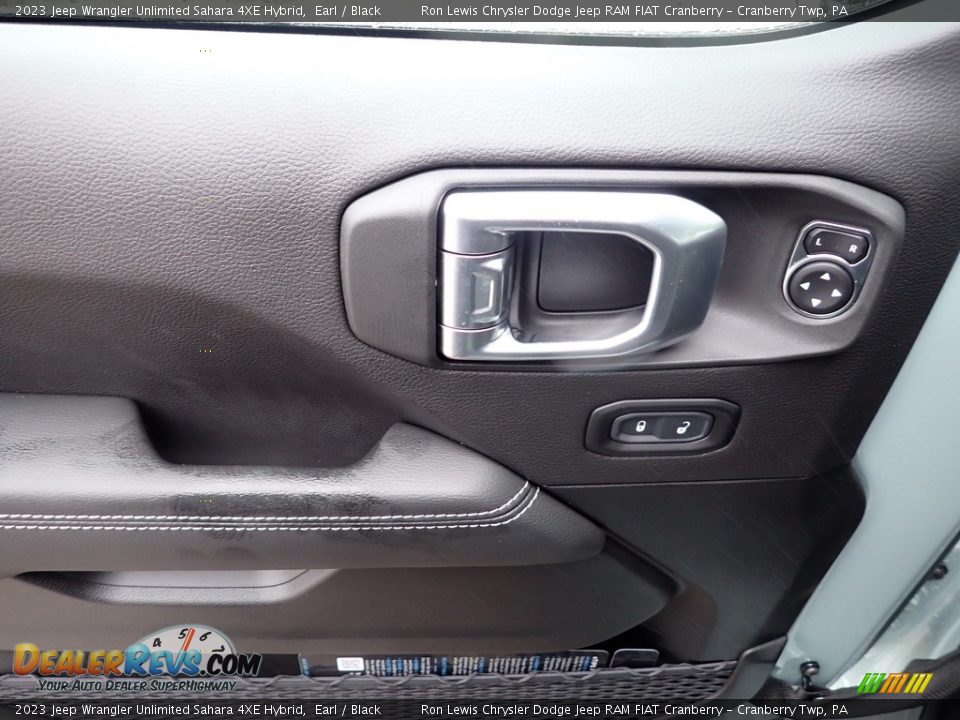 Door Panel of 2023 Jeep Wrangler Unlimited Sahara 4XE Hybrid Photo #15