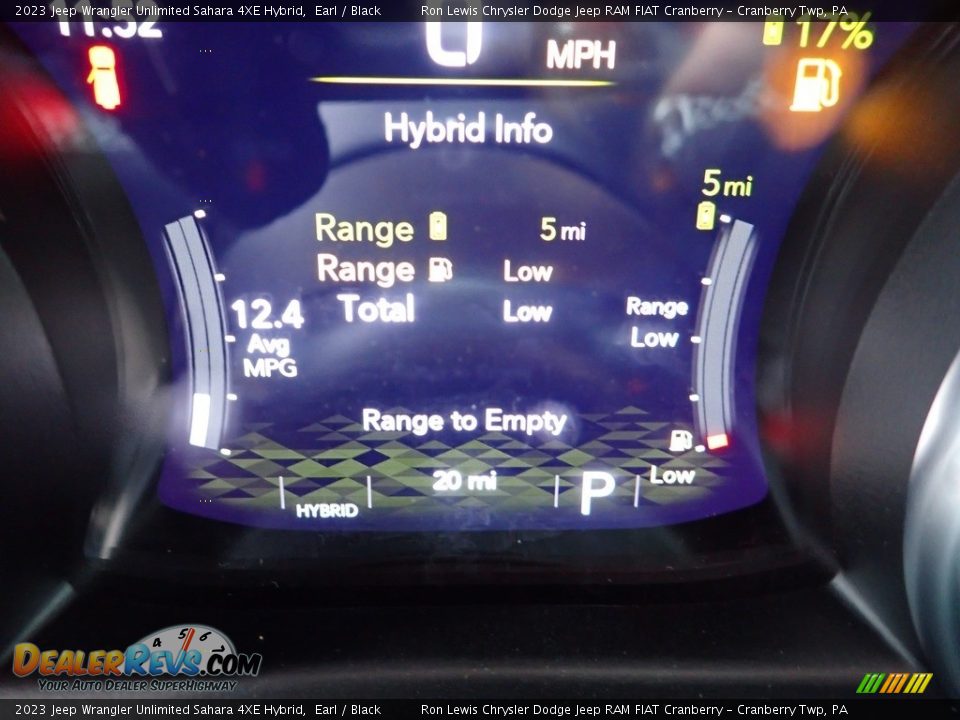 2023 Jeep Wrangler Unlimited Sahara 4XE Hybrid Earl / Black Photo #16