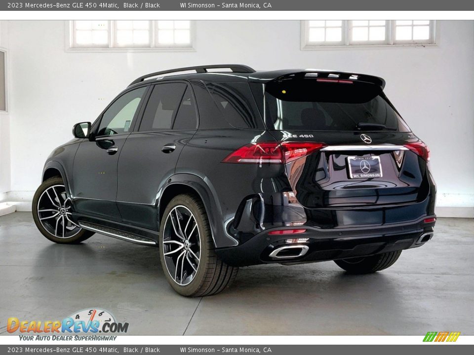 2023 Mercedes-Benz GLE 450 4Matic Black / Black Photo #2