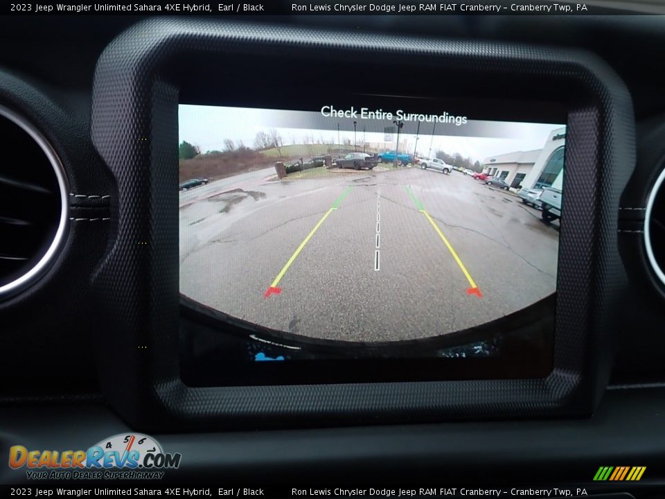 2023 Jeep Wrangler Unlimited Sahara 4XE Hybrid Earl / Black Photo #18