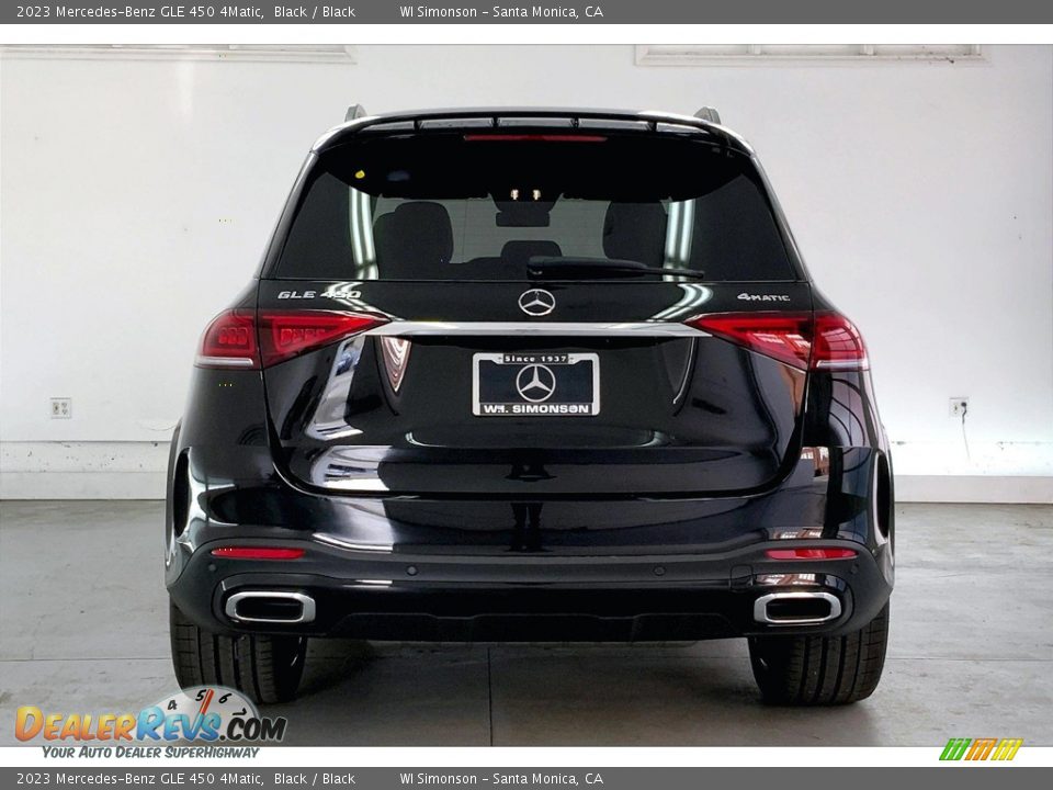 2023 Mercedes-Benz GLE 450 4Matic Black / Black Photo #3