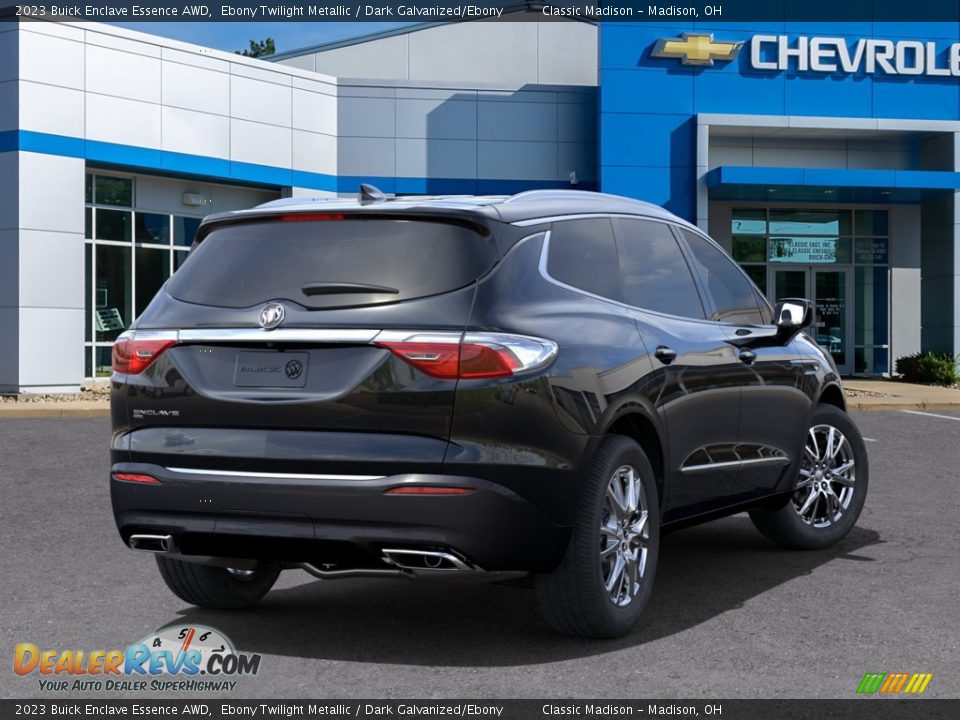 2023 Buick Enclave Essence AWD Ebony Twilight Metallic / Dark Galvanized/Ebony Photo #23