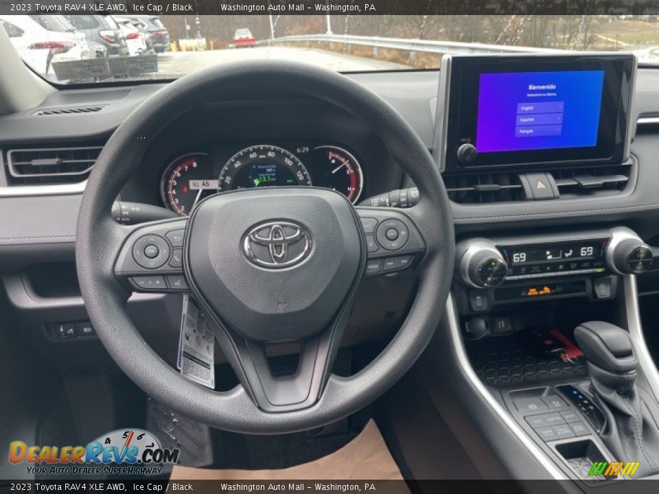 2023 Toyota RAV4 XLE AWD Steering Wheel Photo #10