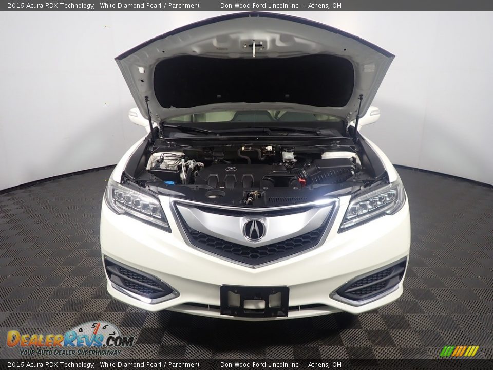 2016 Acura RDX Technology White Diamond Pearl / Parchment Photo #6